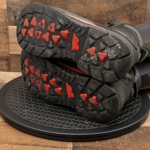 RED WINGS KING TOE ADC 2407 MENS BOOTS WORK BLACK LEATHER STEEL TOE SIZE 12D - Picture 4 of 9